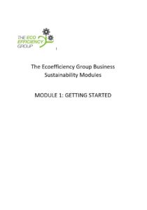 Module 1 - Sustainable Business Modules